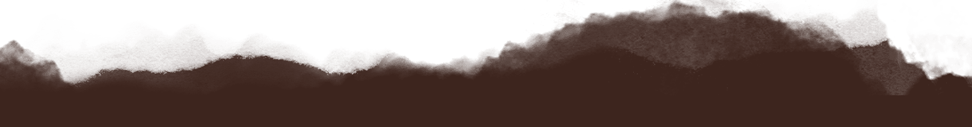 A brown and green background with a mountain in the middle.